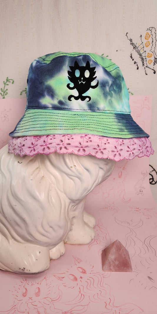 Catfish Bucket Hat with Lace