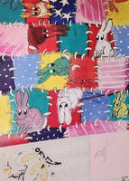 Bunny Patchwork Gift Wrap