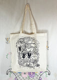 Unicorn Rabbit Meadow Tote