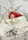 Large Organic Cotton Tote with pocket